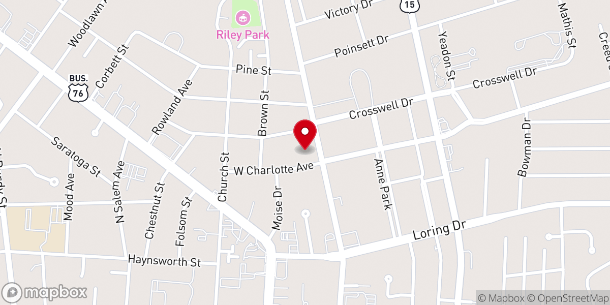 Map showing location of Progressive Church-Our Lord