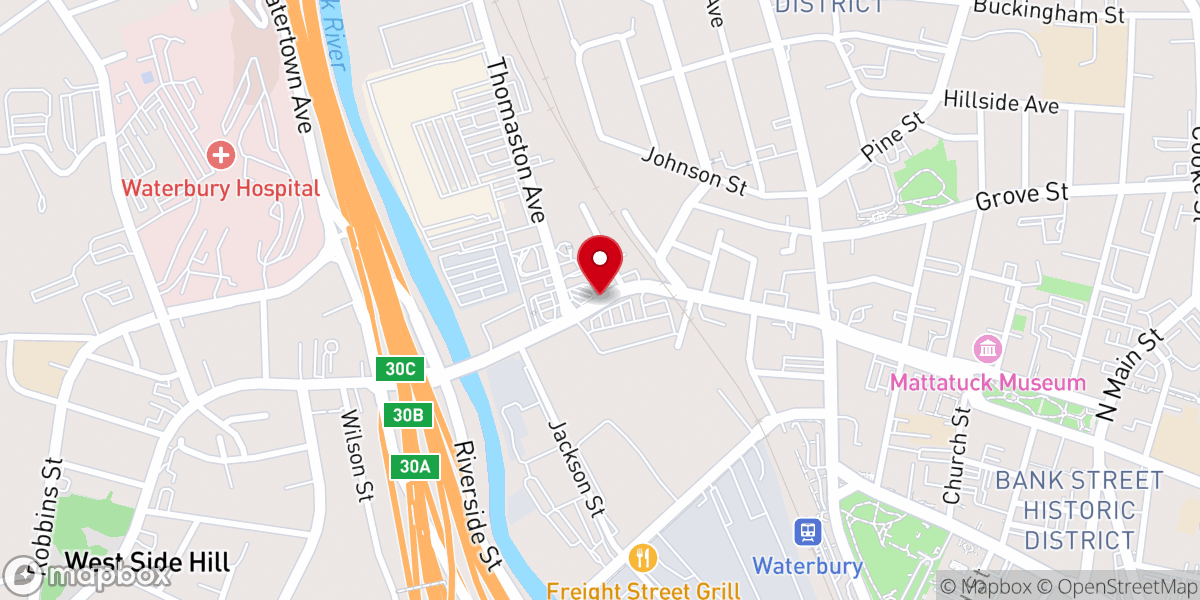 Map showing location of Rock of Ages Christian Church Inc