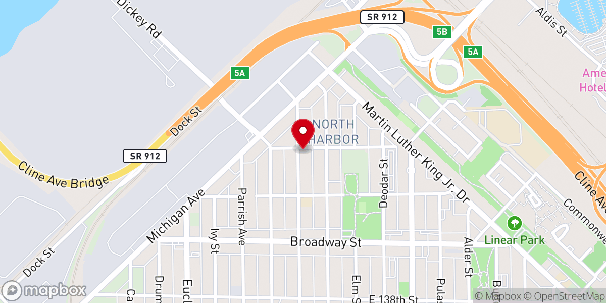 Map showing location of NEW BEGINNINGS COMMUNITY TEMPLE