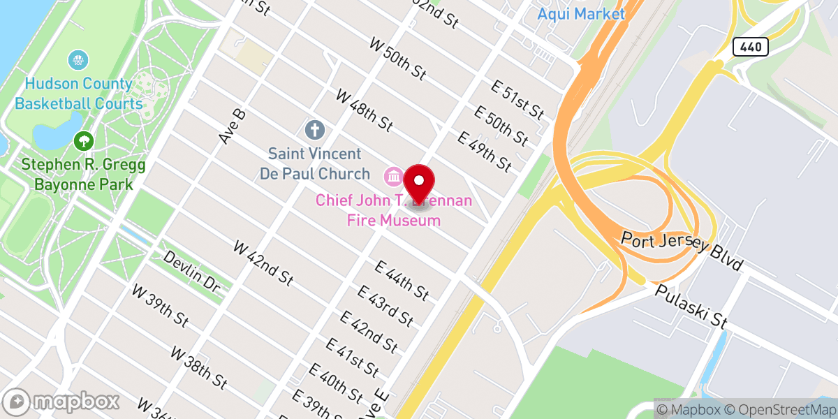 Map showing location of Angelic Baptist Church