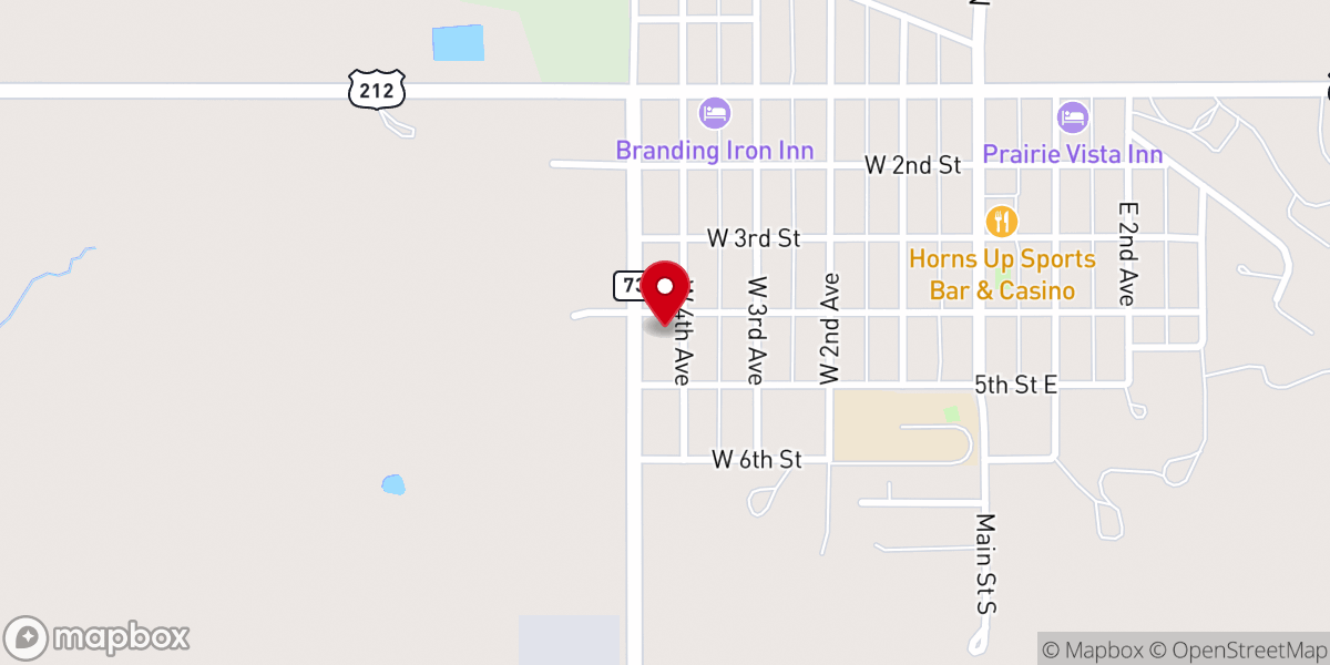 Map showing location of St Josephs Catholic Church