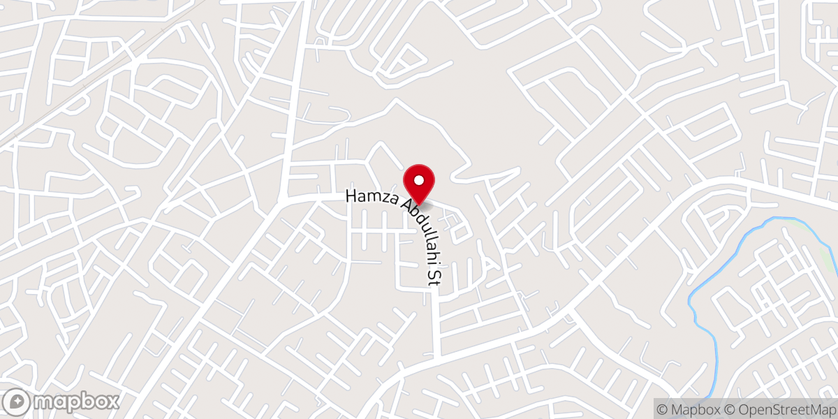 Map showing location of Cherubim and Seraphim Movement Church