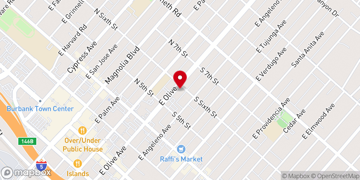 Map showing location of Saint Judes Episcopal Church
