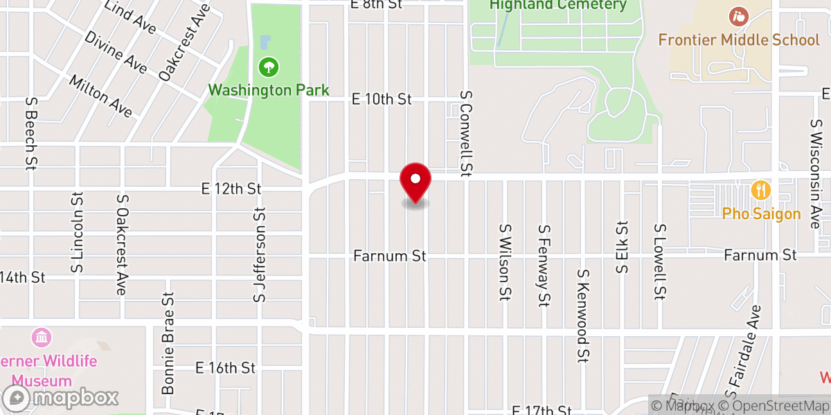 Map showing location of Word Christian Fellowship Church