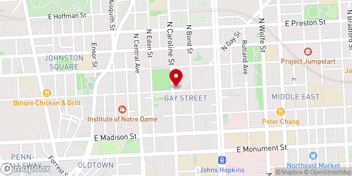 Map showing location of Truth & Deliverance Tabernacle of Prayer
