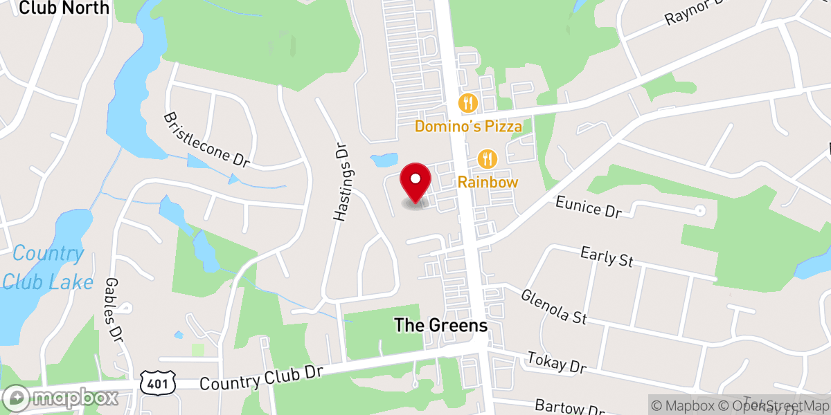 Map showing location of Manna Church Ramsey St. Site