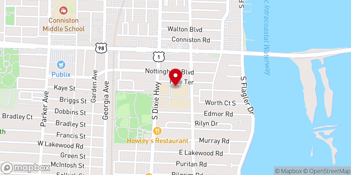 Map showing location of ST. JOSEPH CHAPEL