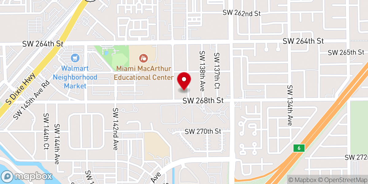 Map showing location of Lighthouse Power & Praise Cathedral International Inc.