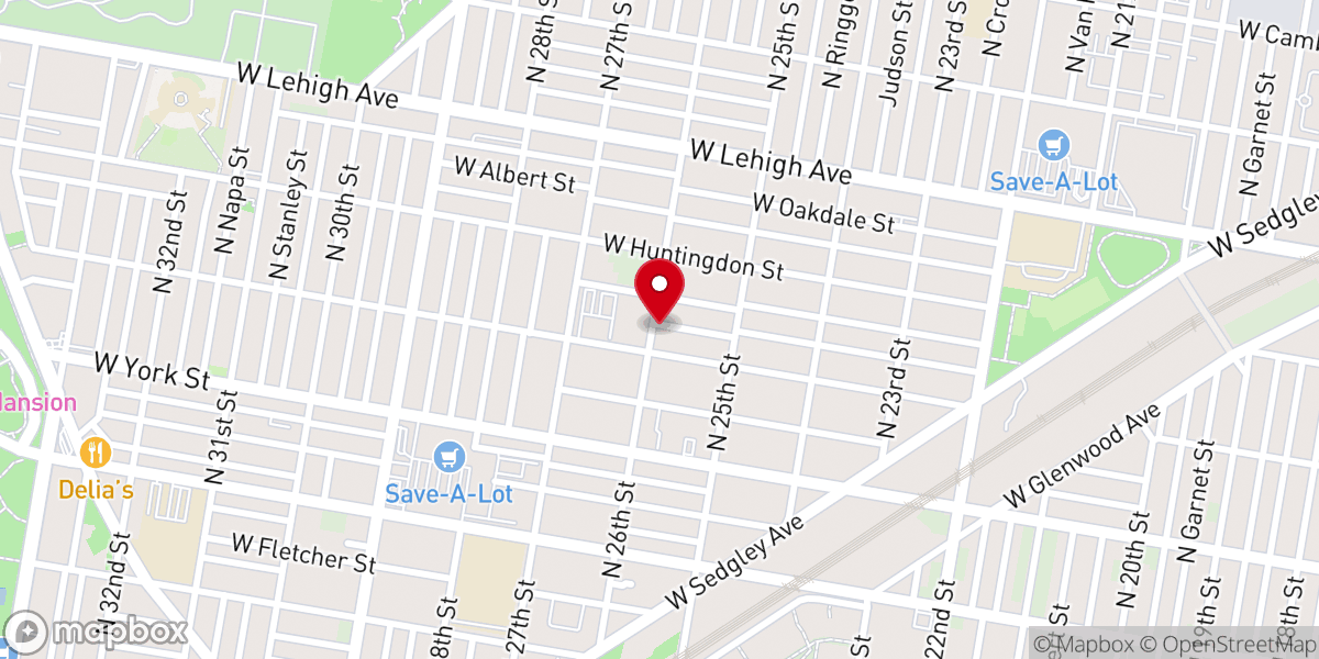 Map showing location of Northwest Independent Baptist Church