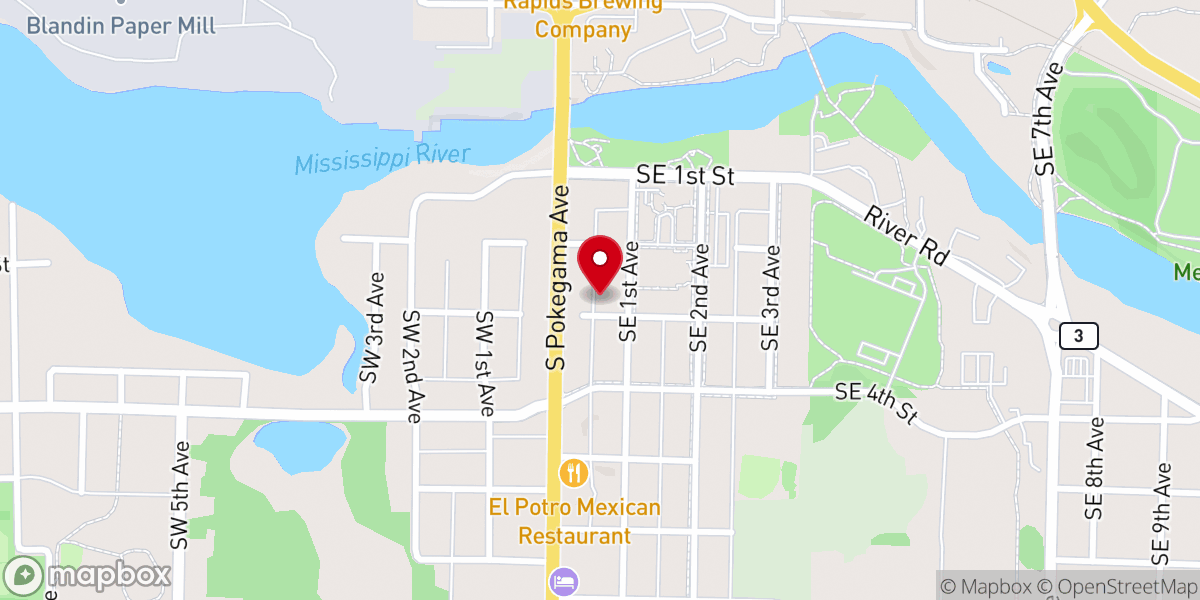 Map showing location of New Song Alliance Church