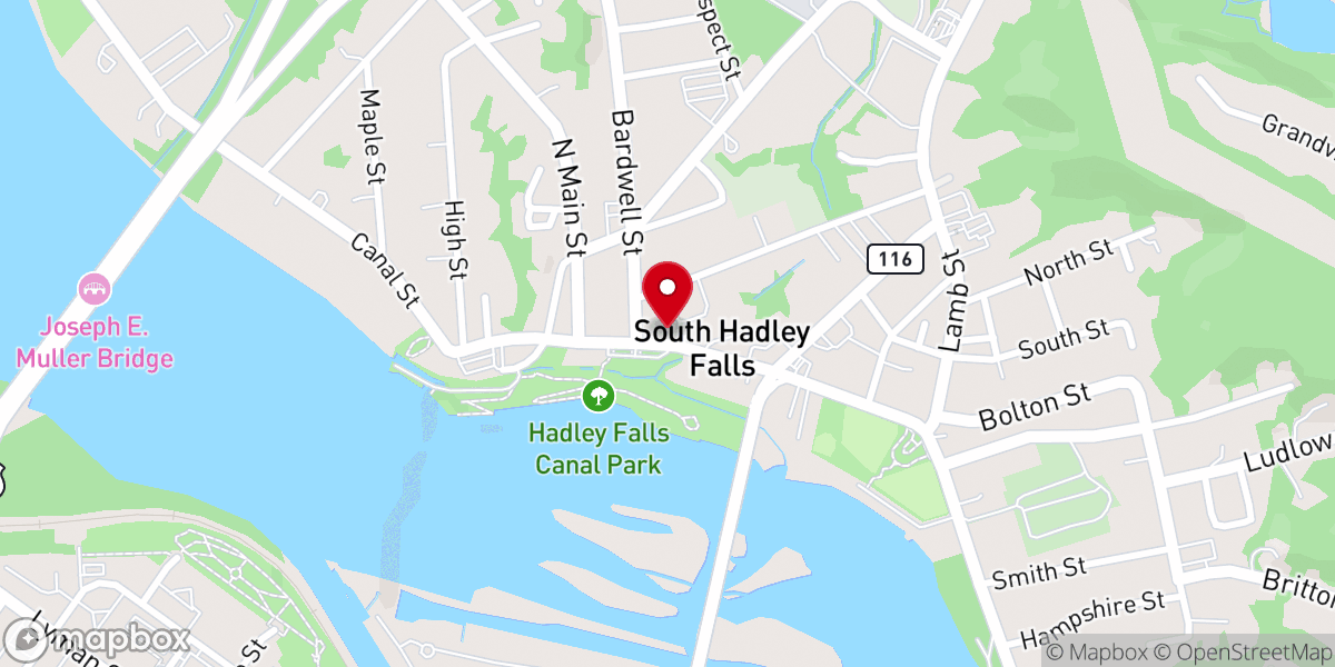 Map showing location of St Patrick's Church