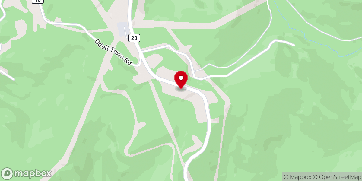 Map showing location of New Testament Baptist Church
