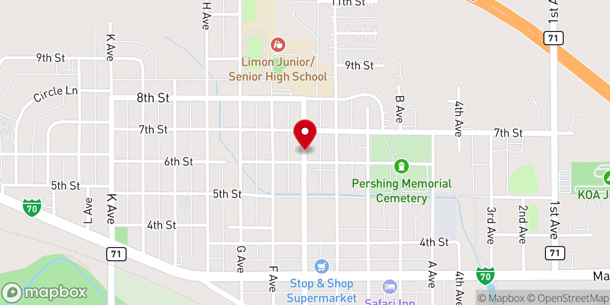 Map showing location of Life Inside Christ Church