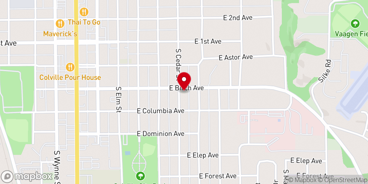 Map showing location of Aspiring Youth Center