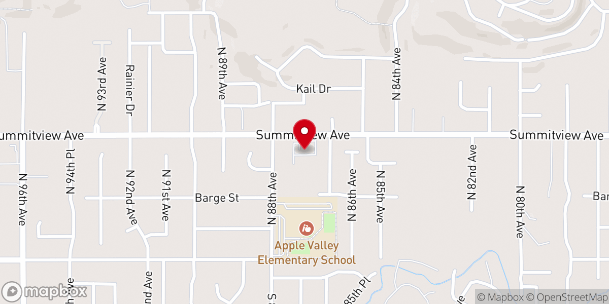 Map showing location of The Cross Church