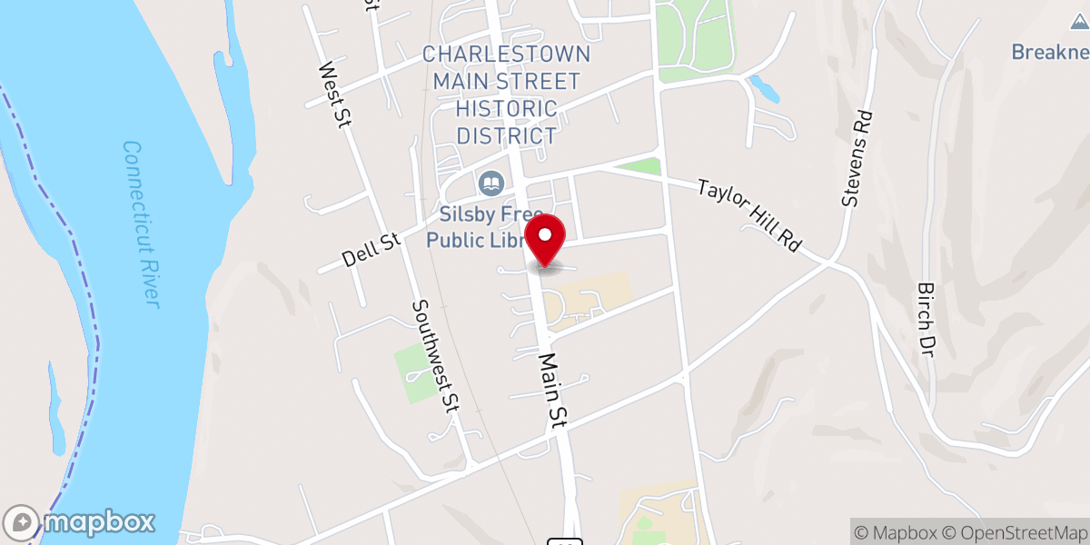 Map showing location of All Saints Parish at St. Catherine Church