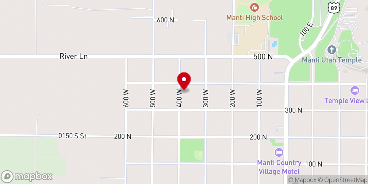 Map showing location of True and Living Church of Jesuschrist