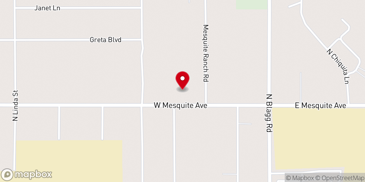Map showing location of Choice Hills Baptist Church