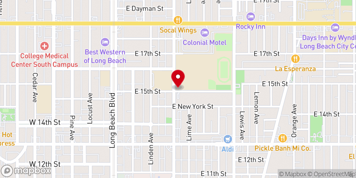 Map showing location of Atlantic Methodist Church