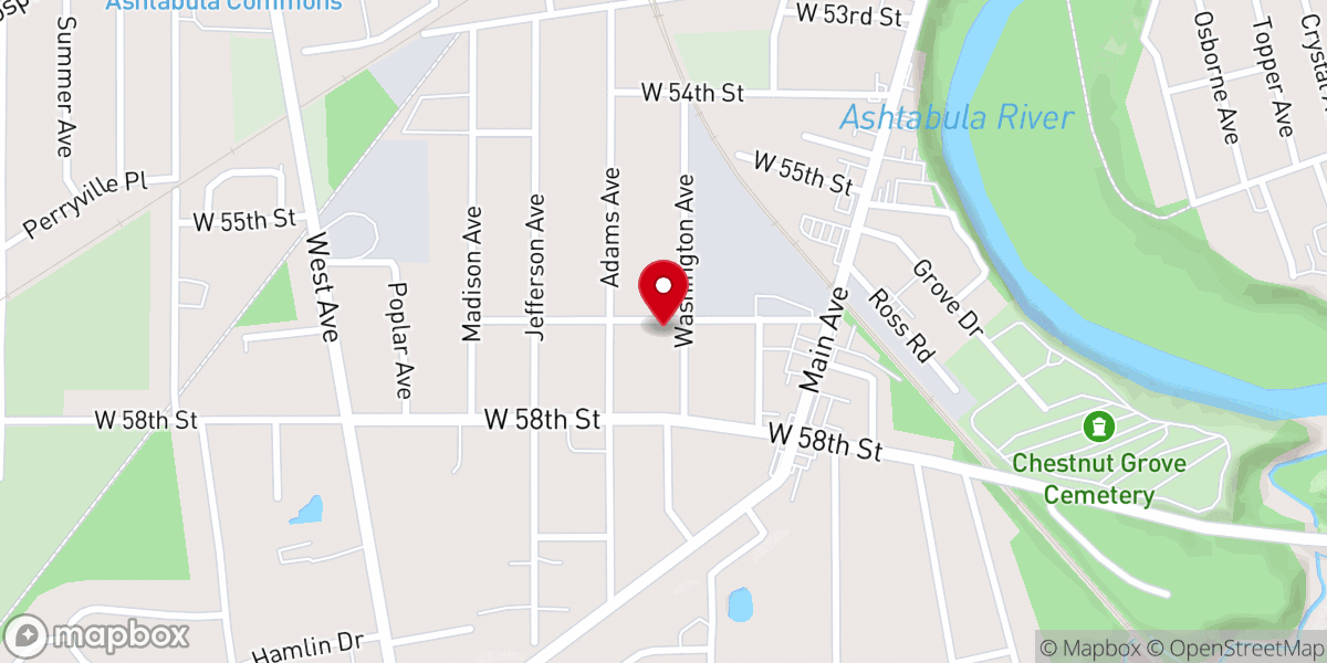 Map showing location of Remnant Shores Church