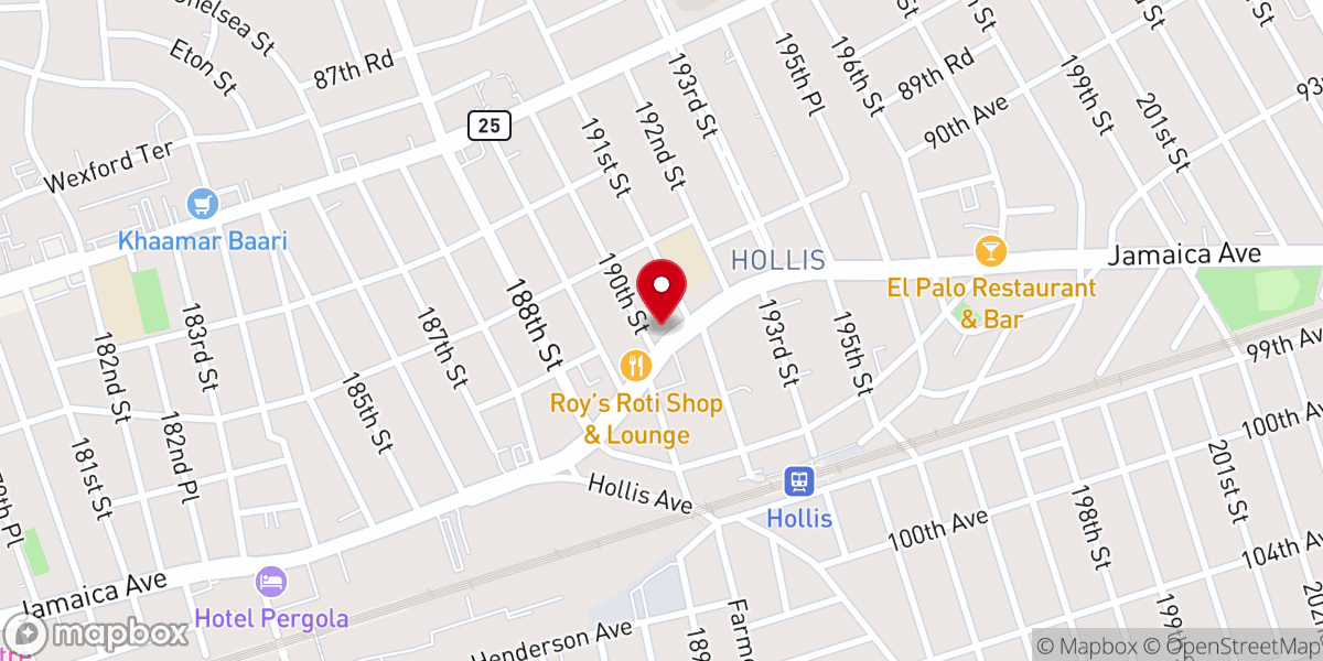 Map showing location of MFM Openheavens, Queens, NY
