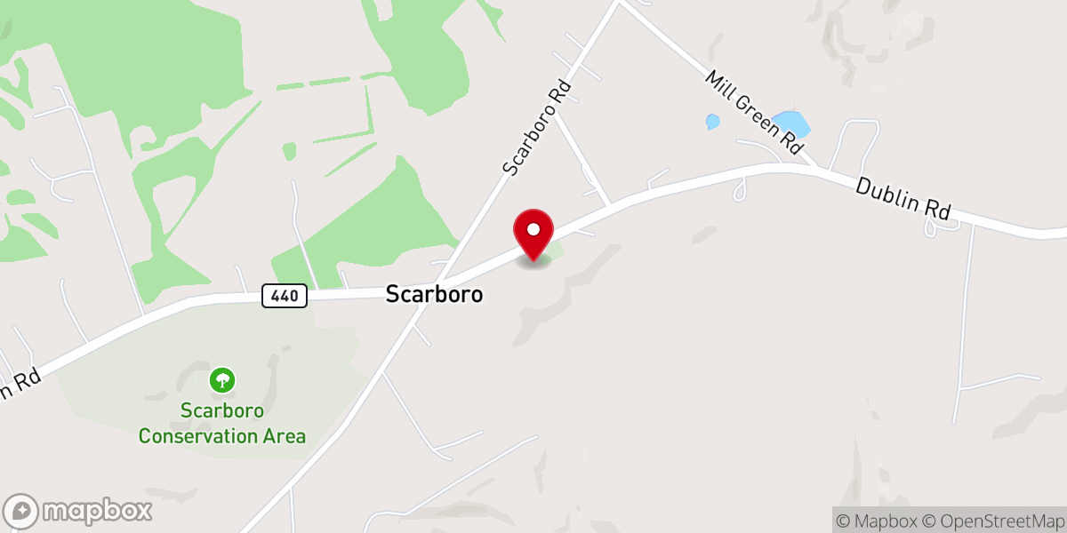 Map showing location of Church of Ascension Scarborough