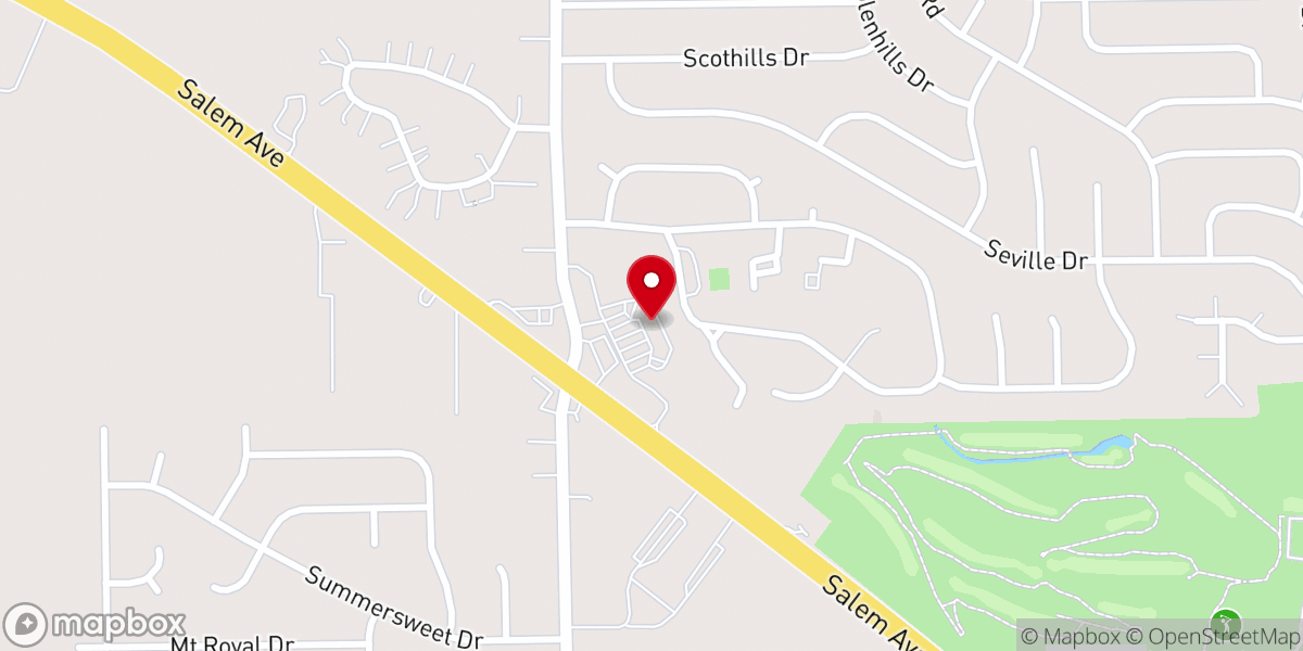 Map showing location of Dominion Ministries International