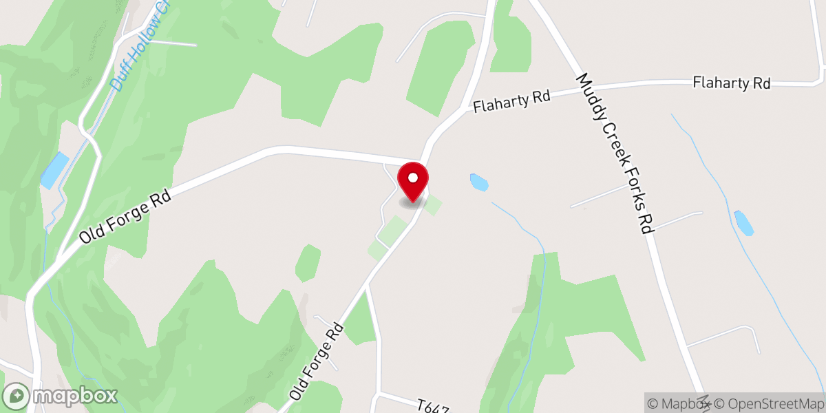 Map showing location of Guinston Church