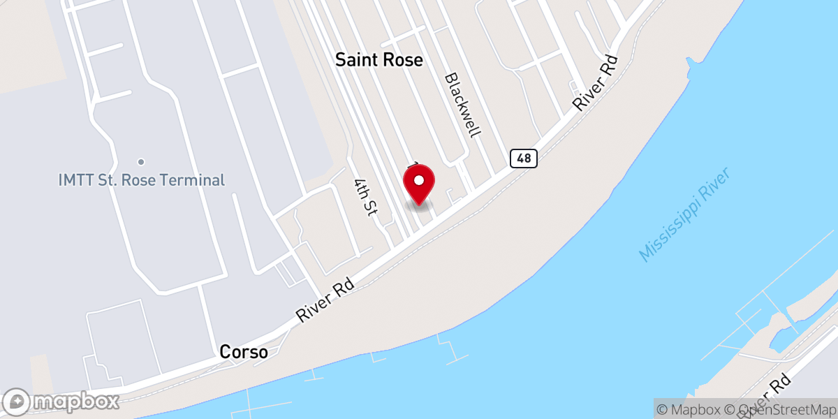 Map showing location of Mt Zion Baptist Church