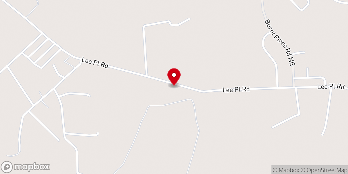 Map showing location of Jesus 7th Angel Ministries