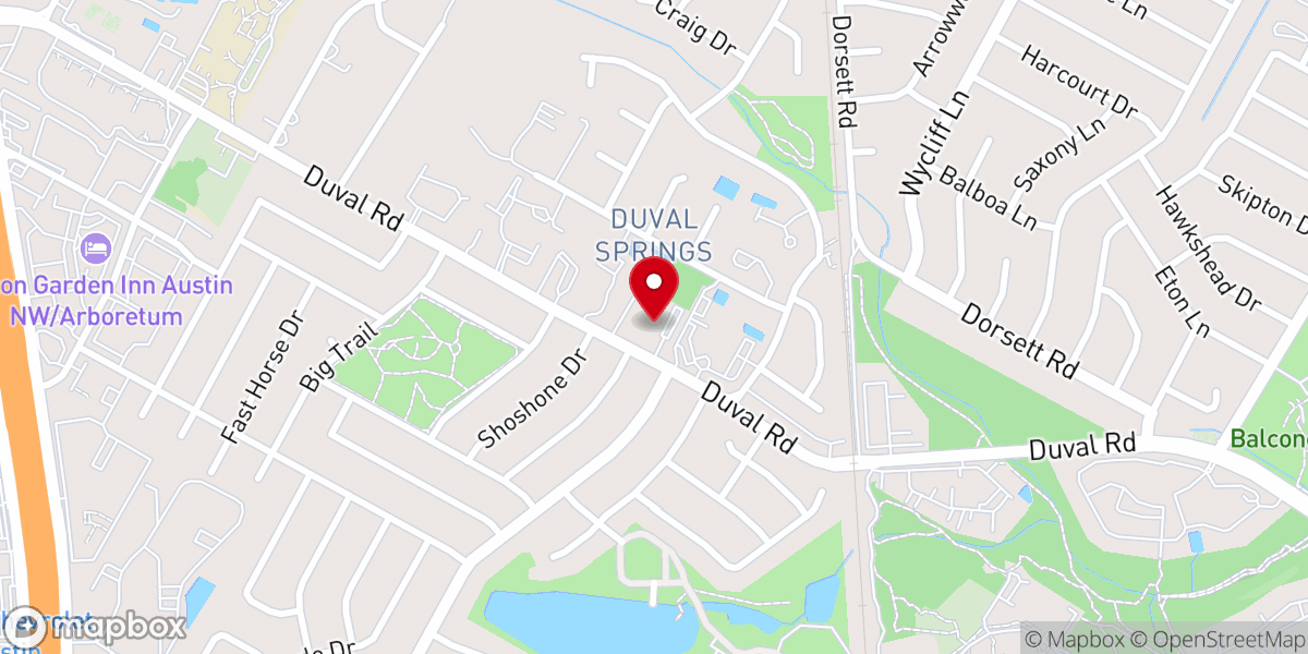Map showing location of Bethel Baptist Church