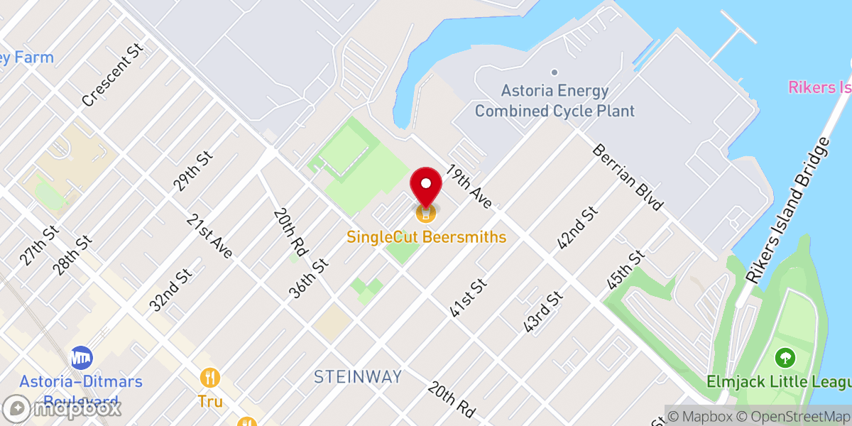 Map showing location of SingleCut Beersmiths QNS