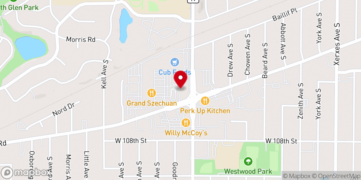 Map showing location of Centro Esperanza MN Asambleas de Dios