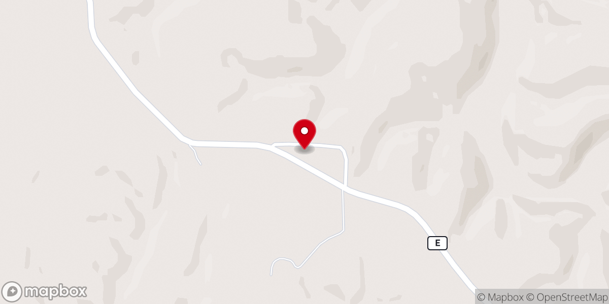 Map showing location of Ira Church