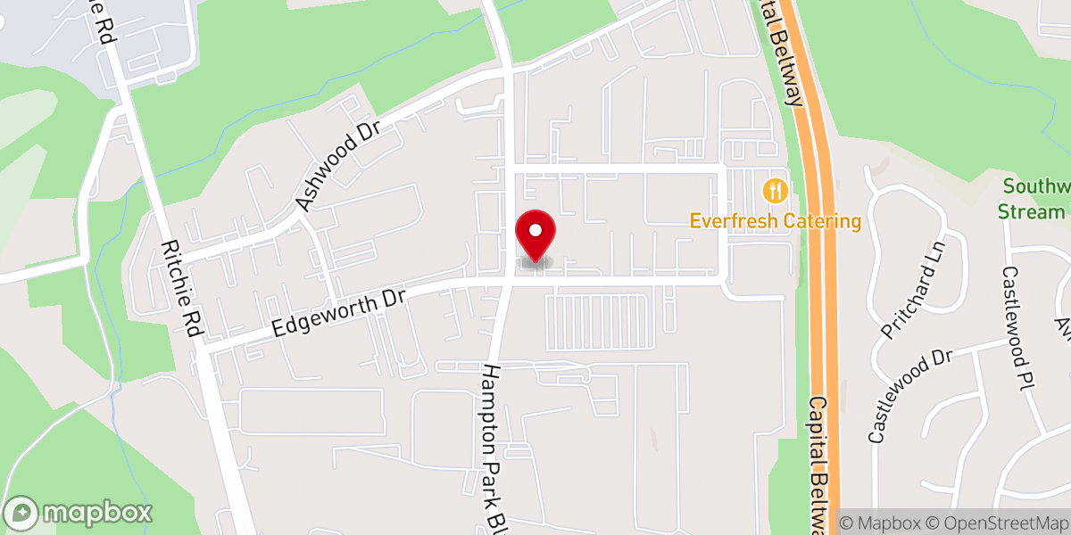 Map showing location of Church of Love Hope & Faith