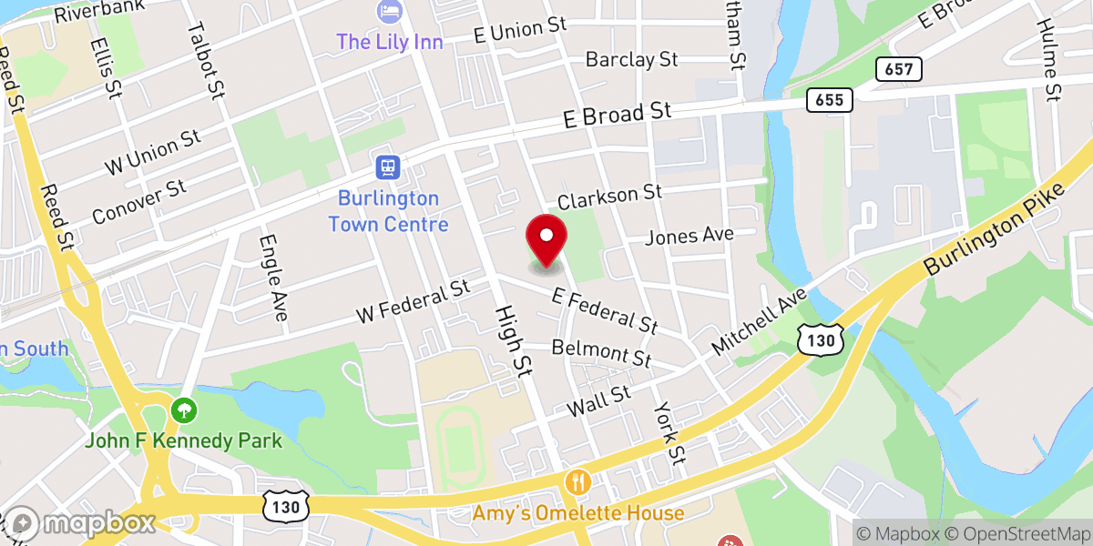 Map showing location of Word Christian Center