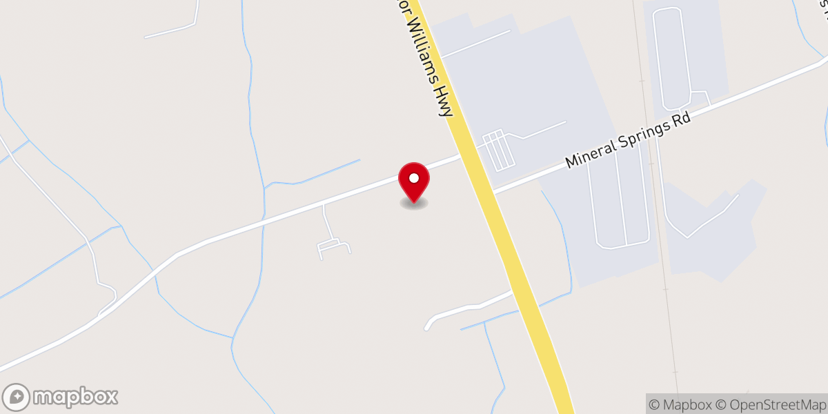 Map showing location of Temple FWB Church