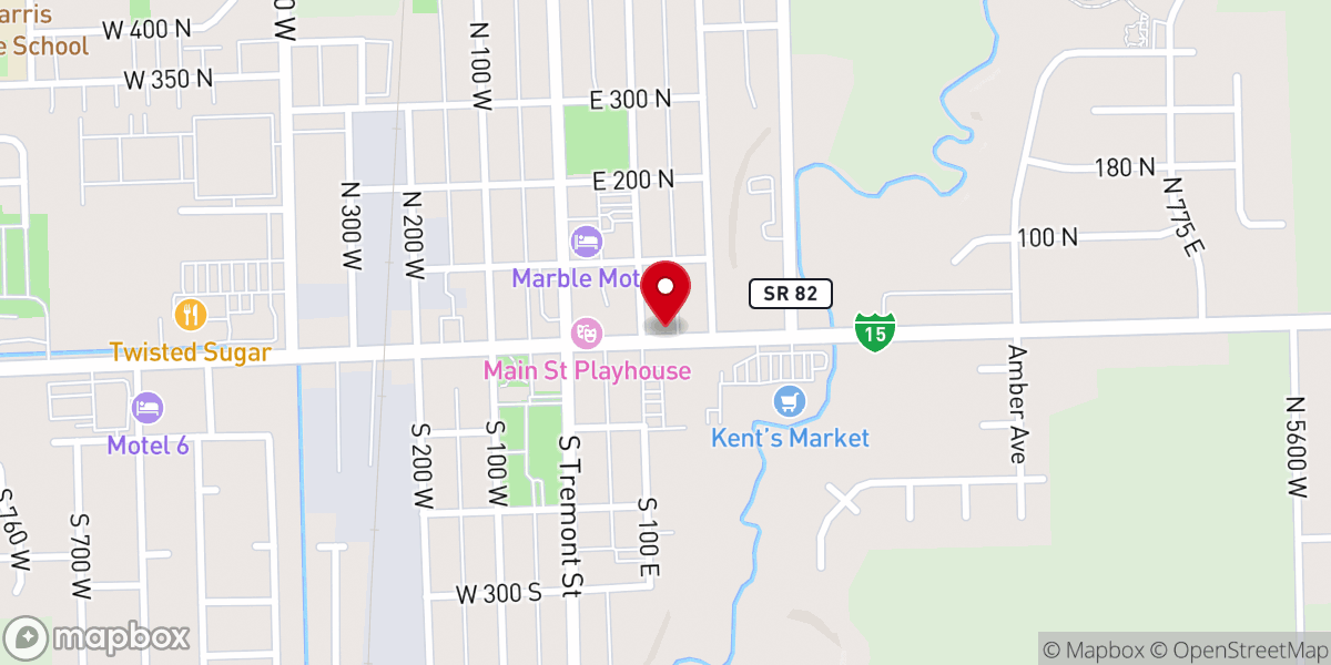 Map showing location of Hope Haven Events/Energy Healing Conferences