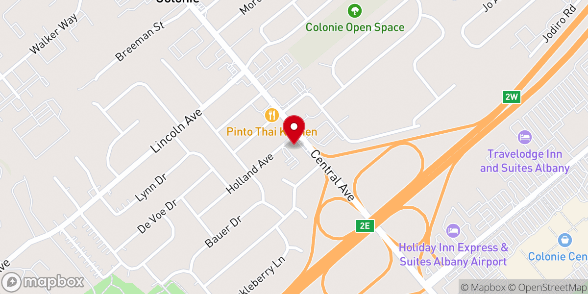 Map showing location of Winners Chapel International Albany