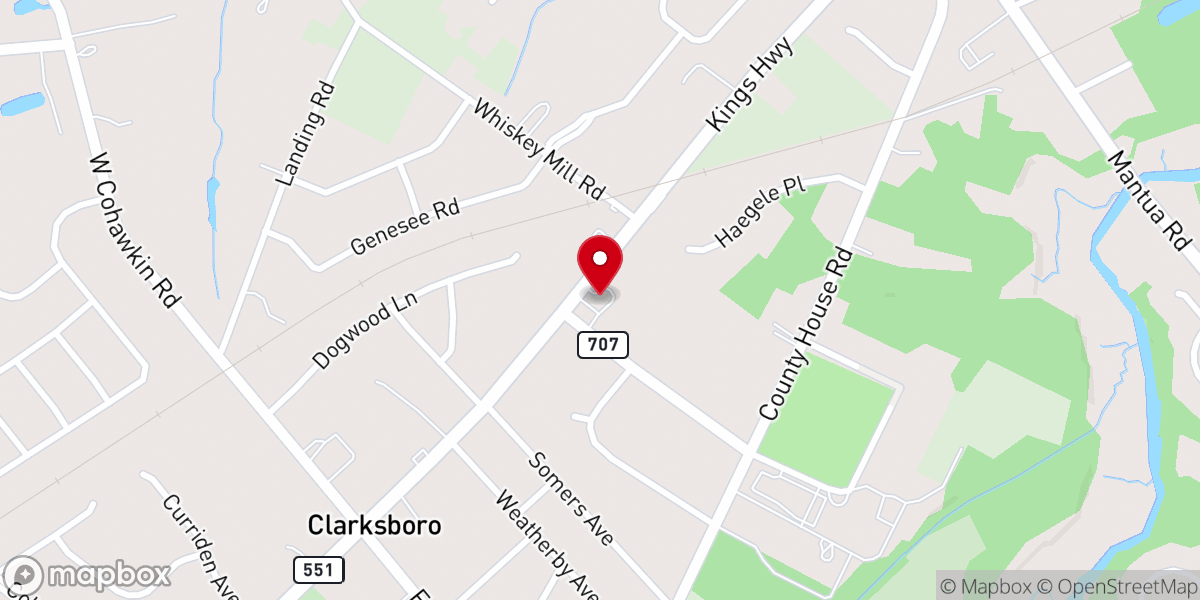 Map showing location of Zion Community Church