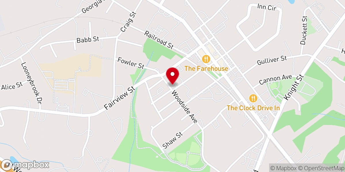 Map showing location of First Haitian Evangelical Wesleyan Church