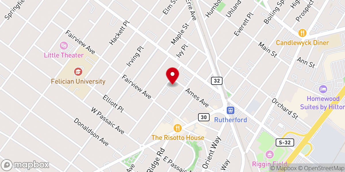 Map showing location of Church of Saint Mary