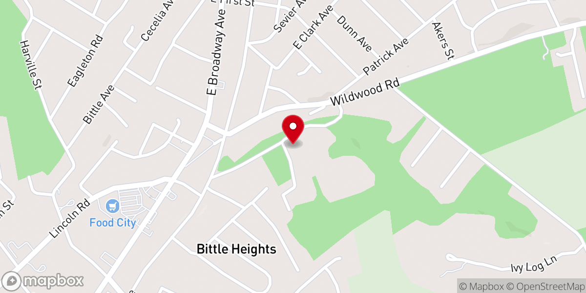 Map showing location of Brantley's Chapel Primitive Baptist Church