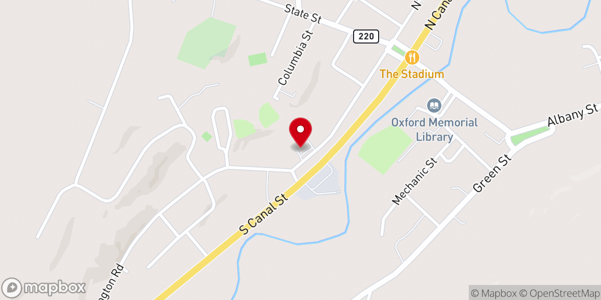 Map showing location of Foundation Church