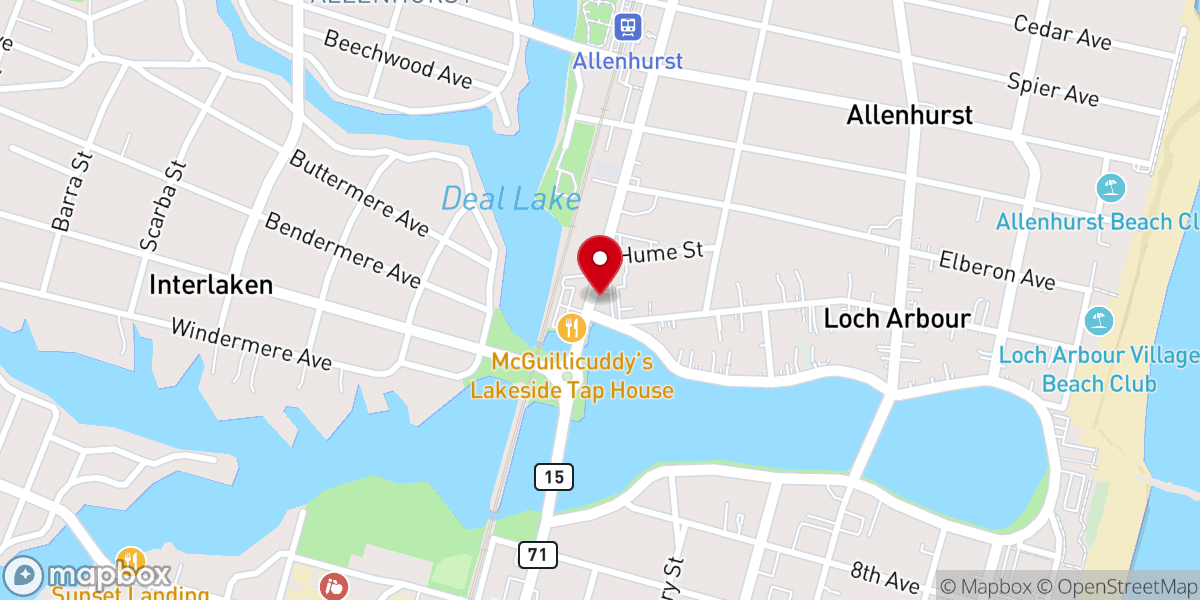 Map showing location of The Sanctuary