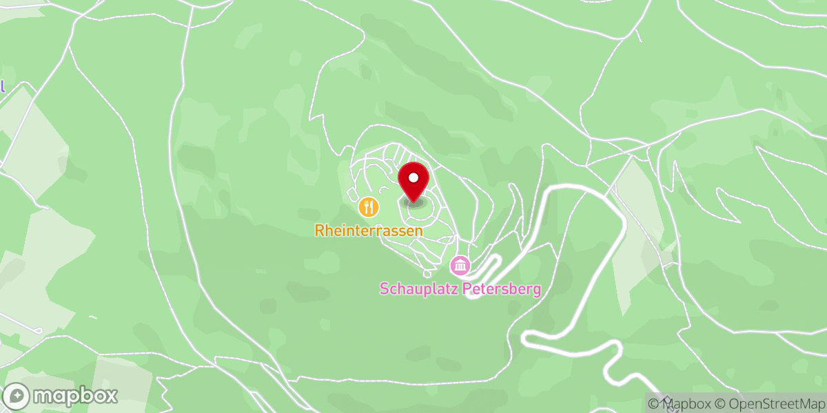 Map showing location of St.-Peter-Kapelle