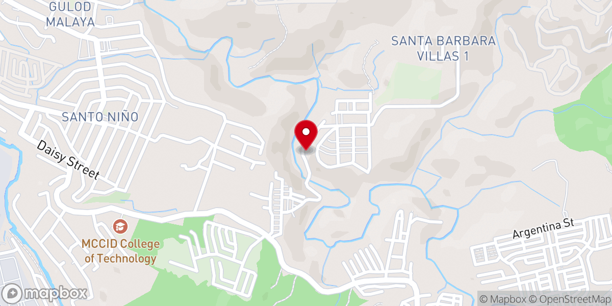 Map showing location of Good Shepherd Chapel (St. Anthony Mary Zaccaria Parish, Diocese of Antipolo)