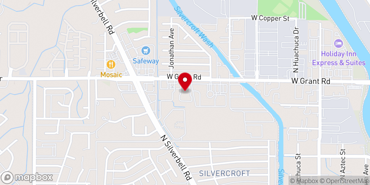 Map showing location of Heart Womens Bible Study