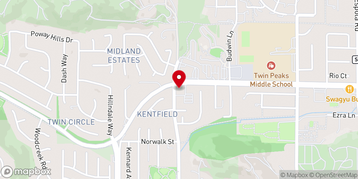 Map showing location of Living Way Church