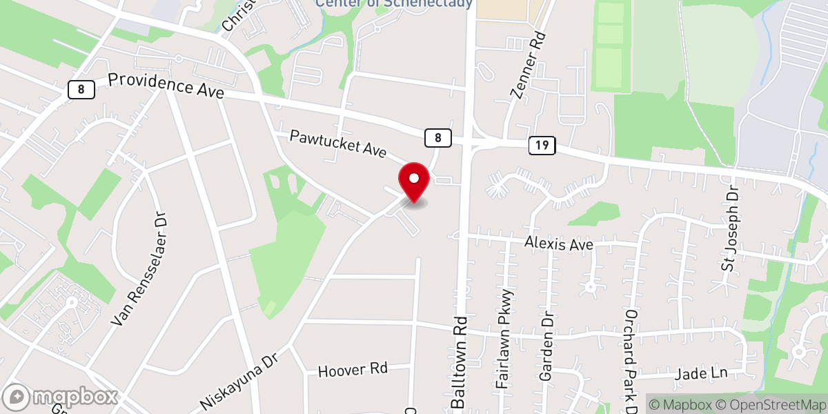 Map showing location of St Paul's Indian Orthodox Church